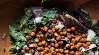 Caesar Salad With Smoky Roasted Chickpea Caesar Salad With Smoky Roasted Chickpea