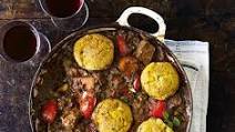 Brazilian pork stew with corn dumplings Brazilian pork stew with corn dumplings