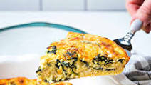 Crustless Spinach Quiche Crustless Spinach Quiche