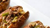 Philly Cheesesteak Baked Potato Philly Cheesesteak Baked Potato