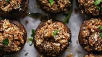 Classic Italian Vegan Stuffed Mushrooms Classic Italian Vegan Stuffed Mushrooms