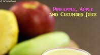 Pineapple, Apple and Cucumber Juice Pineapple, Apple and Cucumber Juice