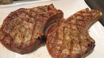 Grilled Berkshire Heritage Breed Pork Chop with Rosemary Grilled Berkshire Heritage Breed Pork Chop with Rosemary