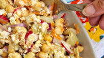 Mediterranean Roasted Cauliflower Artichoke Salad Mediterranean Roasted Cauliflower Artichoke Salad