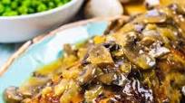 Roasted Pork Loin with Mushroom Gravy Roasted Pork Loin with Mushroom Gravy