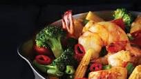 Teriyaki-Glazed Chicken & Shrimp Stir-Fry Teriyaki-Glazed Chicken & Shrimp Stir-Fry