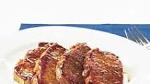 Glazed Pork Chops with German Flavors Glazed Pork Chops with German Flavors