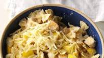Parmesan Bow Tie Pasta with Chicken Parmesan Bow Tie Pasta with Chicken