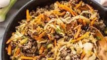 Beef & Cabbage Stir Fry Beef & Cabbage Stir Fry