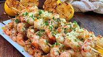 Grilled Argentinian Red Shrimp Grilled Argentinian Red Shrimp