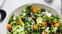 Greek Salad with Edamame Greek Salad with Edamame