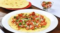 Masala Papad (Papadums with Spiced Vegetable Toppings) Masala Papad (Papadums with Spiced Vegetable Toppings)