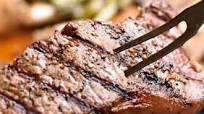 Grilled Steak with Roasted Garlic Paste Grilled Steak with Roasted Garlic Paste