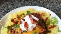 Beef Barbacoa Spaghetti Squash Bowl Beef Barbacoa Spaghetti Squash Bowl