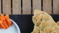 Greek Tzatziki with Focaccia Greek Tzatziki with Focaccia