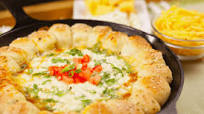 Pull-Apart Bean Dip Pull-Apart Bean Dip