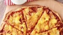 Thin-Crust Hawaiian Vegan Pizza Thin-Crust Hawaiian Vegan Pizza