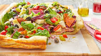 Salad Pizza Salad Pizza