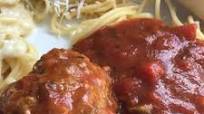 Marinara Sauce with Giant Italian Meatballs Marinara Sauce with Giant Italian Meatballs