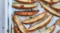 Crispy Baked Potato Wedges (Whole30, Gluten Free) Crispy Baked Potato Wedges (Whole30, Gluten Free)