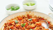 Pork and Sweet Potato Chilli Con Carne Pork and Sweet Potato Chilli Con Carne