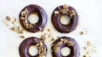 Pumpkin Spice Donuts with Dark Chocolate Glaze Pumpkin Spice Donuts with Dark Chocolate Glaze
