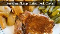 Baked Pork Chops in Sweet and Tangy Sauce Baked Pork Chops in Sweet and Tangy Sauce