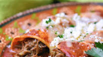 Shredded Beef Chile Enchiladas Shredded Beef Chile Enchiladas