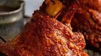 German Pork Knuckle (Schweinshaxe) - Slow Roasted with Crispy crackling! German Pork Knuckle (Schweinshaxe) - Slow Roasted with Crispy crackling!