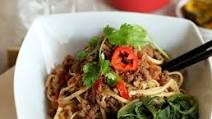 Spicy Asian Ground Veal Noodles Spicy Asian Ground Veal Noodles