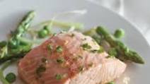 Salmon with Spring Vegetables Salmon with Spring Vegetables