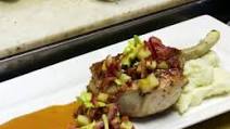 Pork Chops with Apple Bacon Salad Pork Chops with Apple Bacon Salad