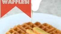 Fluffy Applesauce Waffles Fluffy Applesauce Waffles