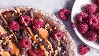 Chocolate Raspberry Dessert Pizza Chocolate Raspberry Dessert Pizza