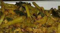 Pumpkin leaves stir fry(kumro saker chorchori) Pumpkin leaves stir fry(kumro saker chorchori)