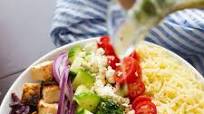 Greek Orzo Pasta Salad with Chicken Greek Orzo Pasta Salad with Chicken