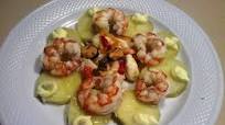 Antipasto tiepido di pesce Antipasto tiepido di pesce