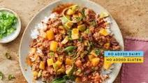 Cuban Beef Picadillo with Jasmine Rice & Spinach Cuban Beef Picadillo with Jasmine Rice & Spinach