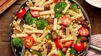 Ziti With Sausage, Sweet Corn, Broccoli and Tomatoes Ziti With Sausage, Sweet Corn, Broccoli and Tomatoes