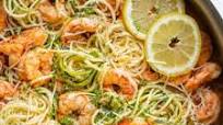 Healthy Shrimp Scampi with Zucchini Noodles Healthy Shrimp Scampi with Zucchini Noodles