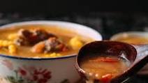 Chinese Pork Bone Soup with Tomatoes, Potatoes & Corn Chinese Pork Bone Soup with Tomatoes, Potatoes & Corn