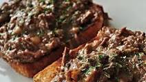 Crock-Pot Open-Faced Roast Beef Sandwiches Crock-Pot Open-Faced Roast Beef Sandwiches