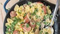 Kielbasa Bow Tie Skillet Kielbasa Bow Tie Skillet