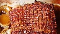 Sticky slow-roast belly of pork Sticky slow-roast belly of pork
