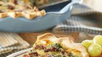 Sausage-Spinach Quiche Sausage-Spinach Quiche