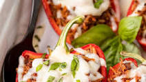 Easy Italian Stuffed Peppers Easy Italian Stuffed Peppers