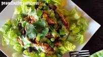 Slow Cooker Chicken Taco Salad with Tangy Cilantro Lime Dressing Slow Cooker Chicken Taco Salad with Tangy Cilantro Lime Dressing