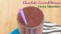 Chocolate-Covered Berries Green Smoothie Chocolate-Covered Berries Green Smoothie