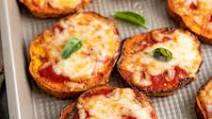 Air Fryer Pizza Sweet Potato Slices Air Fryer Pizza Sweet Potato Slices