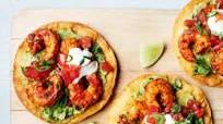 Shrimp-Avocado Tostadas Shrimp-Avocado Tostadas